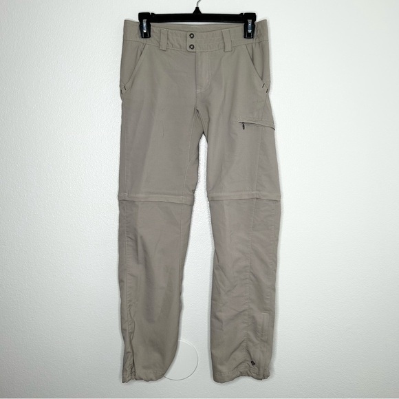 Columbia Omni Shade Womens Khaki Outdoor Cargo Pants Size 2 - Picture 1 of 10